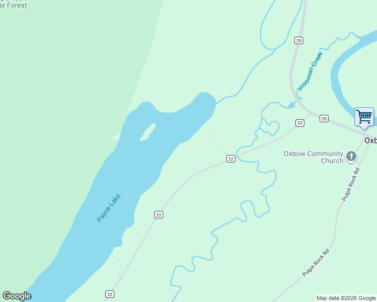 map of restaurants, bars, coffee shops, grocery stores, and more near 42795 Paynes Lake Camp Road in Theresa