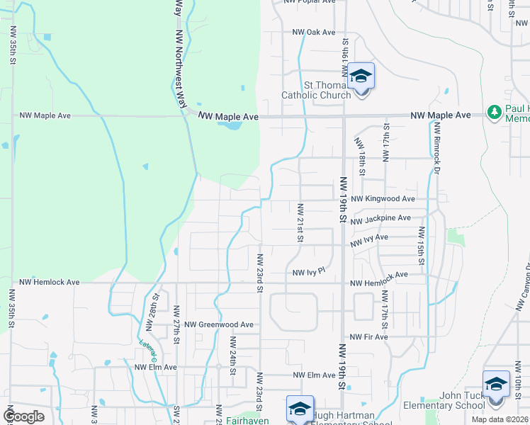 map of restaurants, bars, coffee shops, grocery stores, and more near 1153 Northwest 22nd Place in Redmond