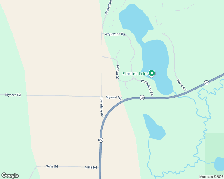 map of restaurants, bars, coffee shops, grocery stores, and more near E806 Mynard Road in Waupaca