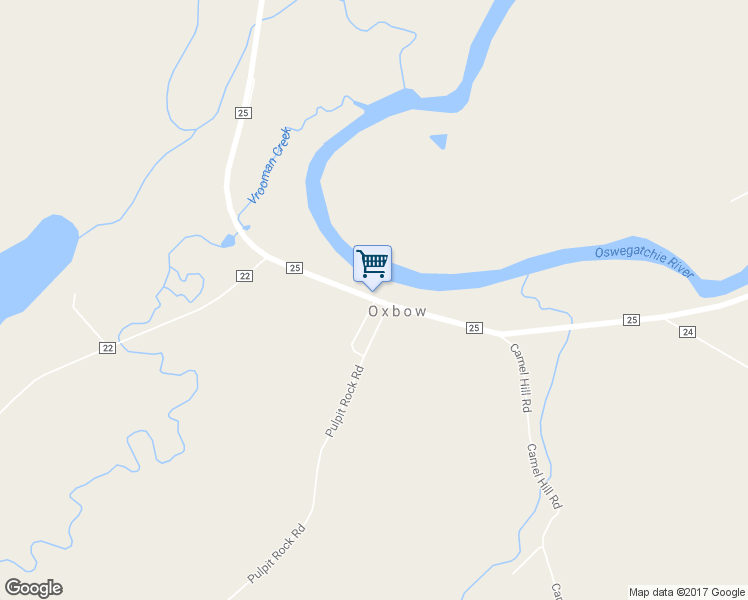 map of restaurants, bars, coffee shops, grocery stores, and more near County Road 25 in Antwerp