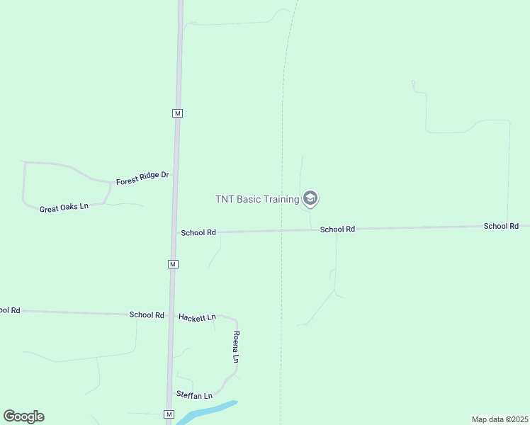 map of restaurants, bars, coffee shops, grocery stores, and more near W8796 School Road in Hortonville