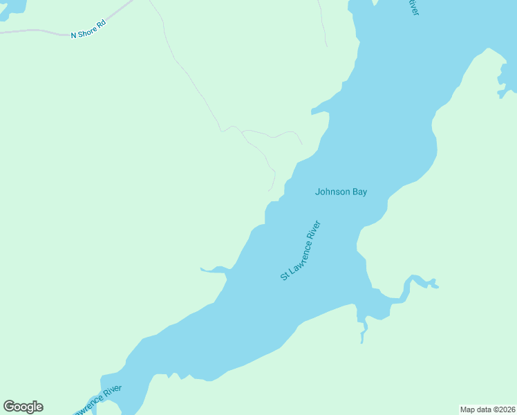 map of restaurants, bars, coffee shops, grocery stores, and more near Blue Heron Lane in Gananoque
