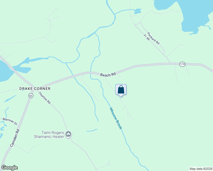 map of restaurants, bars, coffee shops, grocery stores, and more near 17 Calderwood Lane in Lincolnville