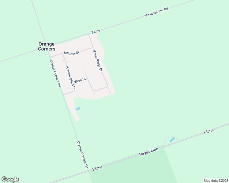 map of restaurants, bars, coffee shops, grocery stores, and more near 71 Maple Ridge Drive in Kawartha Lakes