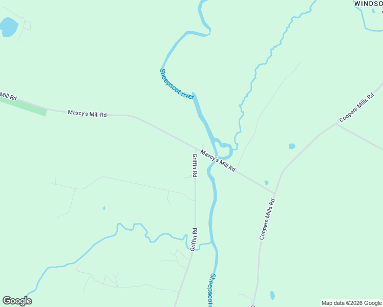 map of restaurants, bars, coffee shops, grocery stores, and more near 5 Griffin Road in Windsor