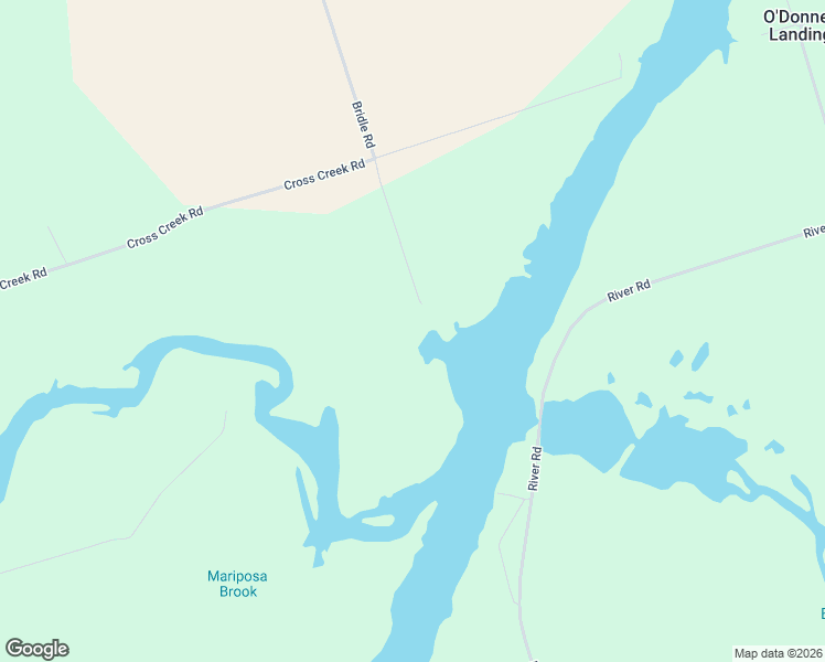 map of restaurants, bars, coffee shops, grocery stores, and more near Bridle Road in Kawartha Lakes