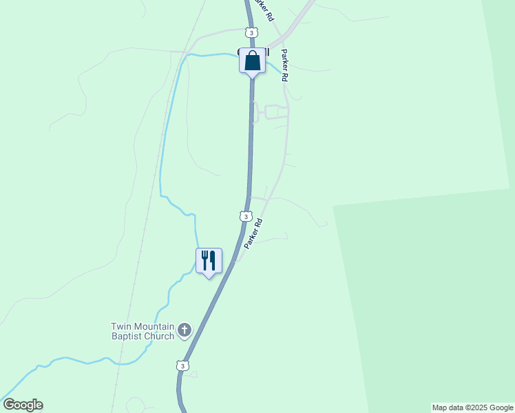 map of restaurants, bars, coffee shops, grocery stores, and more near 631 U.S. 3 in Carroll
