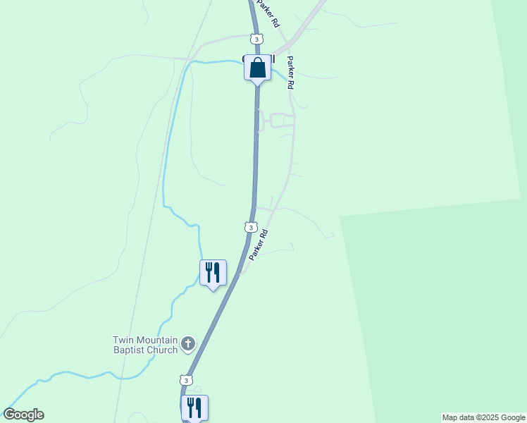 map of restaurants, bars, coffee shops, grocery stores, and more near 631 U.S. 3 in Carroll