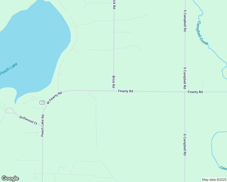map of restaurants, bars, coffee shops, grocery stores, and more near 630 Finerty Road in West Branch