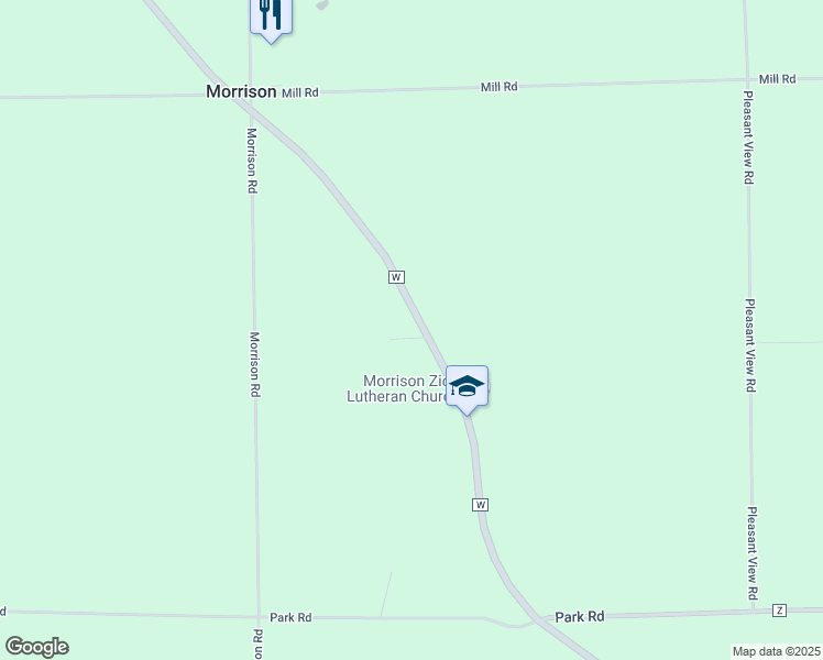 map of restaurants, bars, coffee shops, grocery stores, and more near 3293 Kaysun Court in Greenleaf