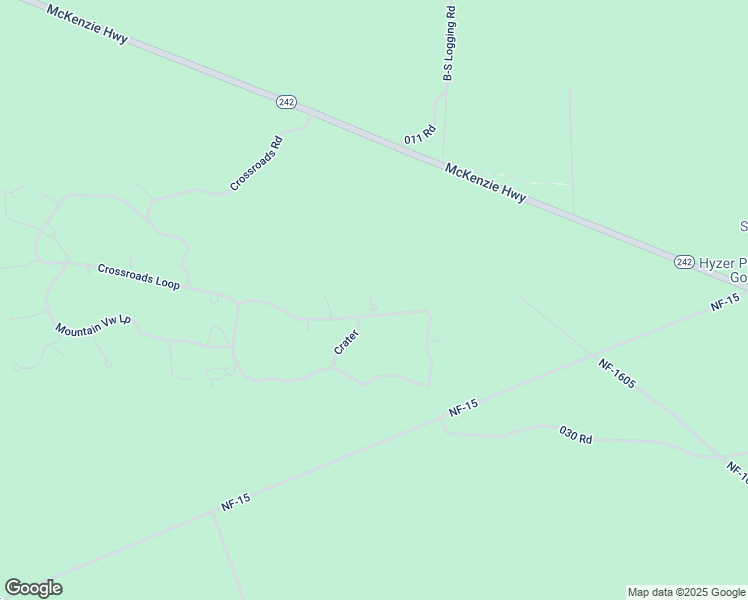 map of restaurants, bars, coffee shops, grocery stores, and more near 14827 Bluegrass Loop in Sisters