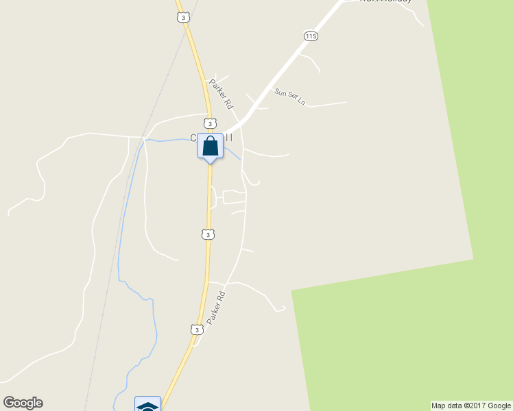 map of restaurants, bars, coffee shops, grocery stores, and more near 250 Parker Road in Carroll