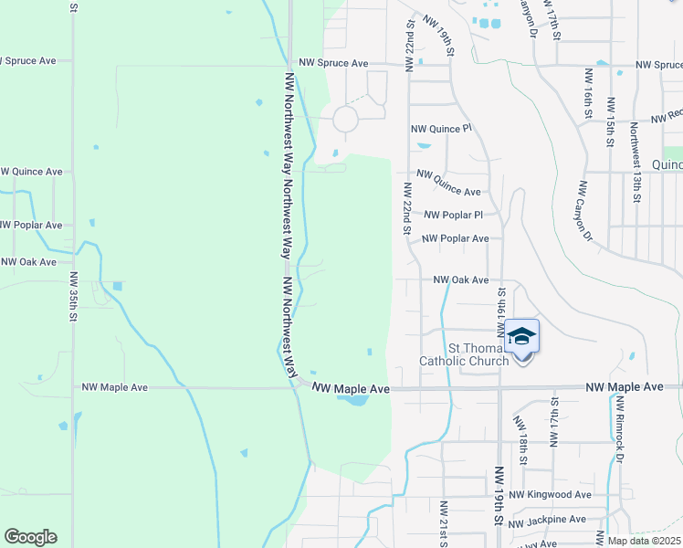 map of restaurants, bars, coffee shops, grocery stores, and more near 2098 Northwest Way in Redmond
