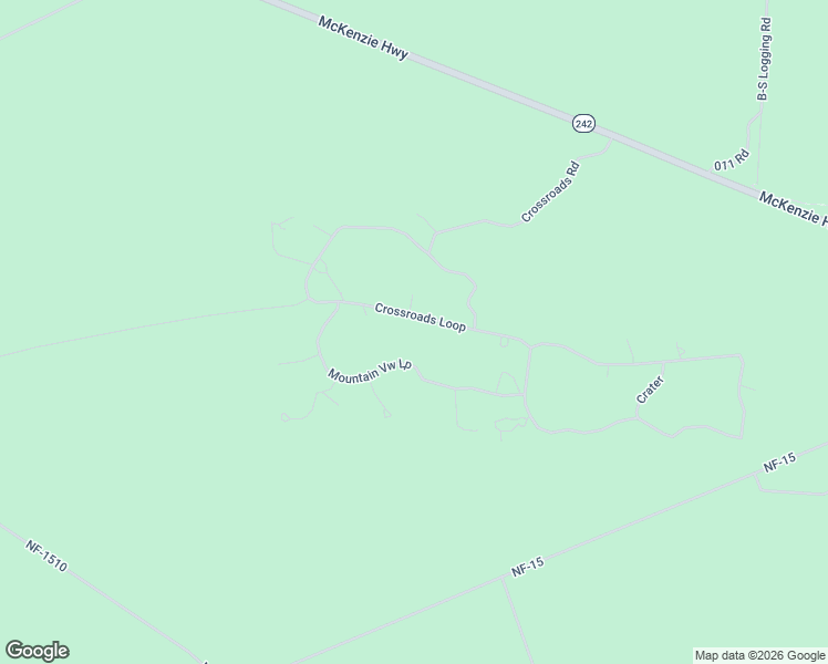 map of restaurants, bars, coffee shops, grocery stores, and more near 14414 Crossroads Loop in Sisters