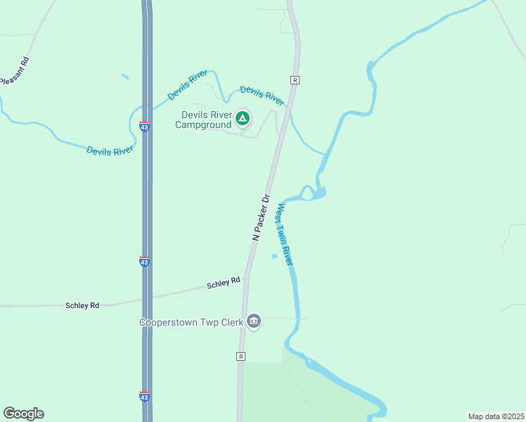 map of restaurants, bars, coffee shops, grocery stores, and more near 16309 County Road R in Maribel