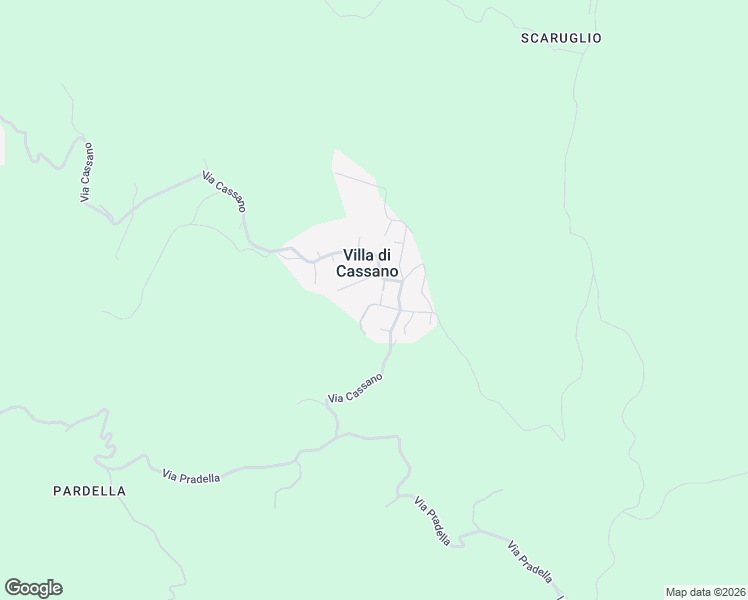 map of restaurants, bars, coffee shops, grocery stores, and more near 30/G Via Cassano in Villa di Cassano
