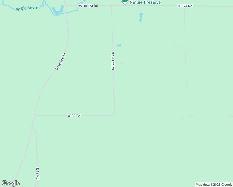 map of restaurants, bars, coffee shops, grocery stores, and more near South 13 1/2 Road in Harrietta