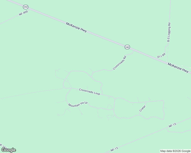 map of restaurants, bars, coffee shops, grocery stores, and more near 14560 Crossroads Loop in Sisters