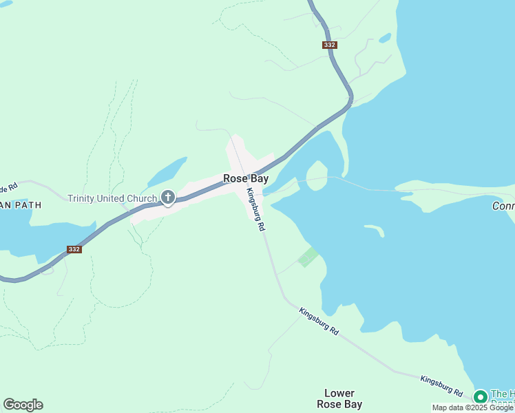 map of restaurants, bars, coffee shops, grocery stores, and more near Kingsburg Road in Rose Bay