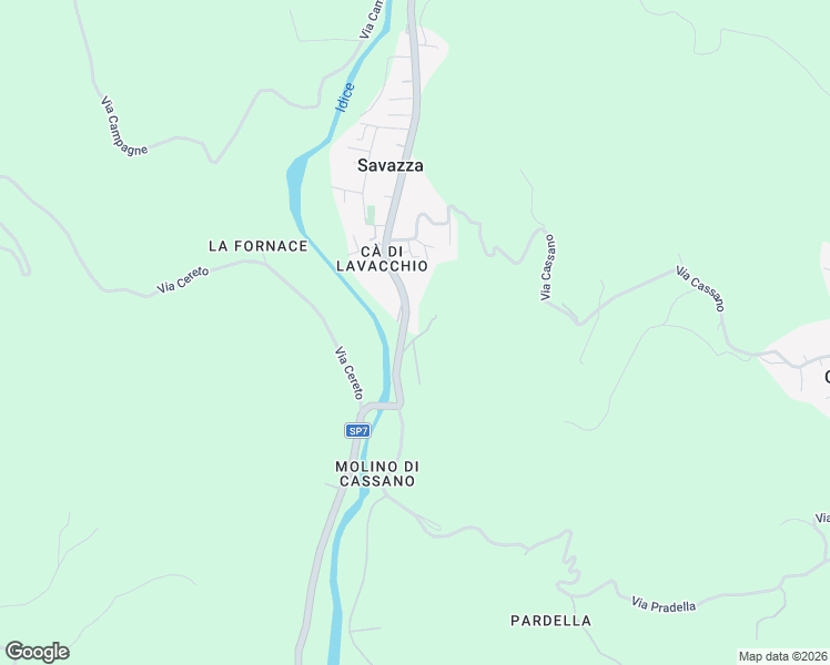 map of restaurants, bars, coffee shops, grocery stores, and more near 295 2 Via Idice in Monterenzio