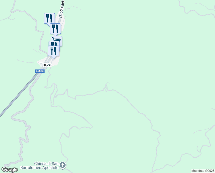 map of restaurants, bars, coffee shops, grocery stores, and more near 6 Località Possessione in Provincia della Spezia