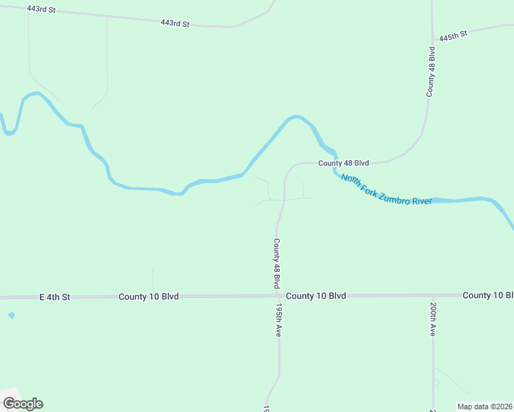 map of restaurants, bars, coffee shops, grocery stores, and more near 19471 449th Street Way in Zumbrota