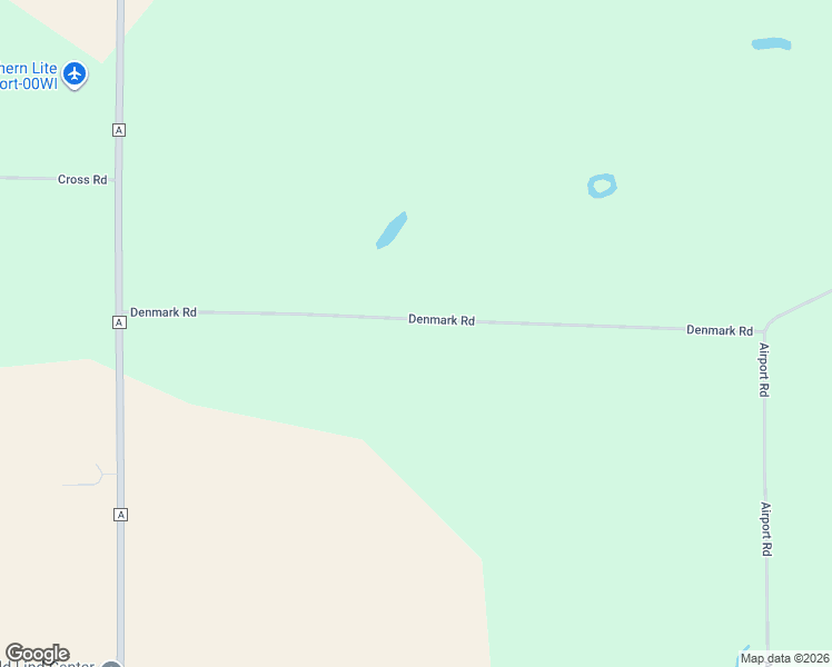 map of restaurants, bars, coffee shops, grocery stores, and more near E3825 Denmark Road in Weyauwega