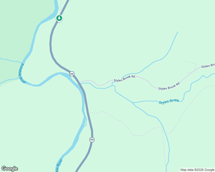 map of restaurants, bars, coffee shops, grocery stores, and more near 46 Styles Brook Road in Essex