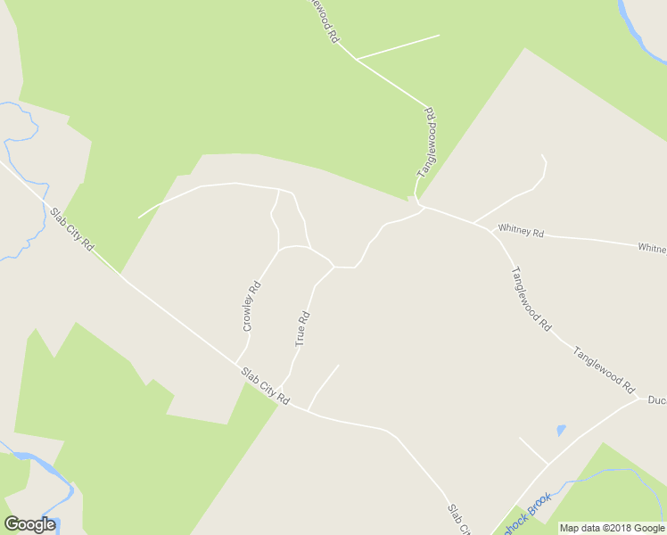 map of restaurants, bars, coffee shops, grocery stores, and more near 57 True Road in Lincolnville