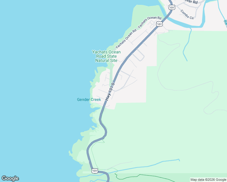 map of restaurants, bars, coffee shops, grocery stores, and more near 602 Southwest Pacific View Court in Waldport