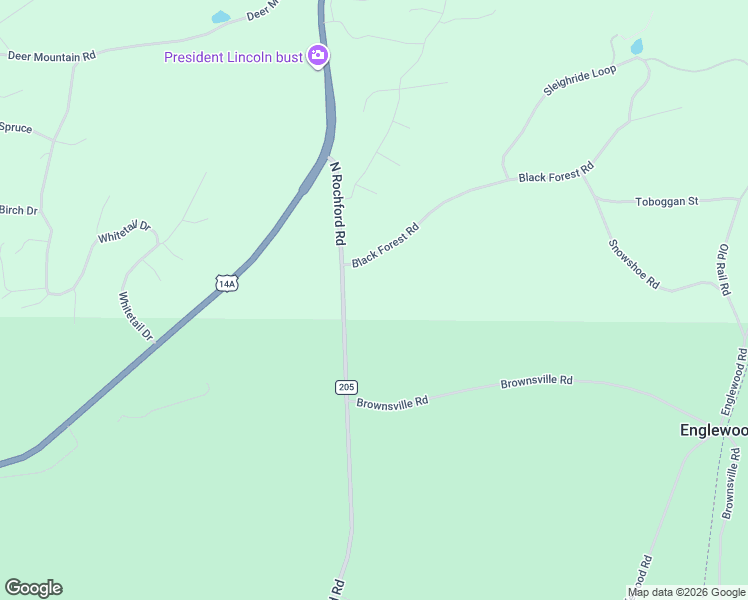 map of restaurants, bars, coffee shops, grocery stores, and more near in Englewood