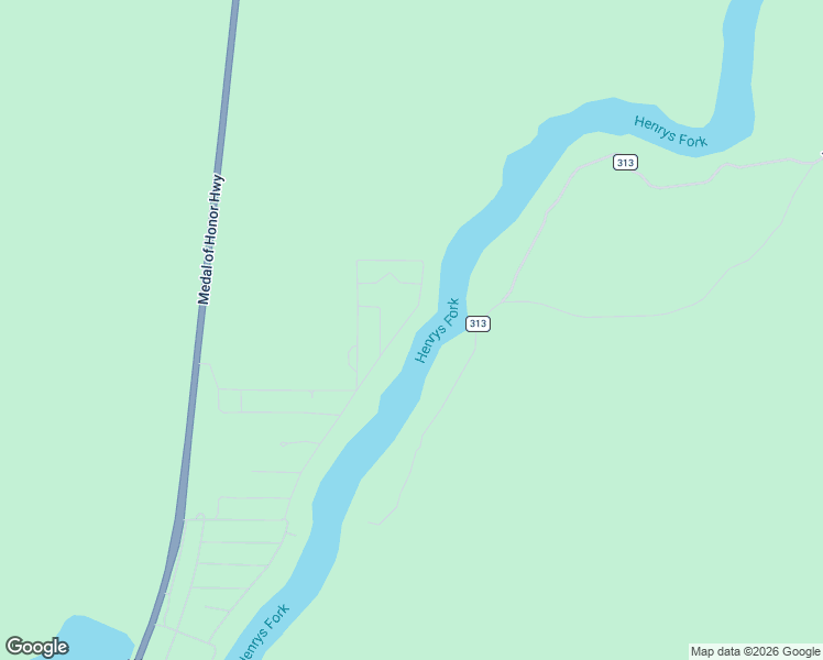 map of restaurants, bars, coffee shops, grocery stores, and more near 2888 East Pinehaven Drive in Island Park