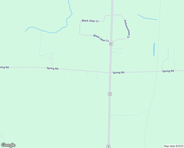 map of restaurants, bars, coffee shops, grocery stores, and more near W8961 Spring Road in Hortonville