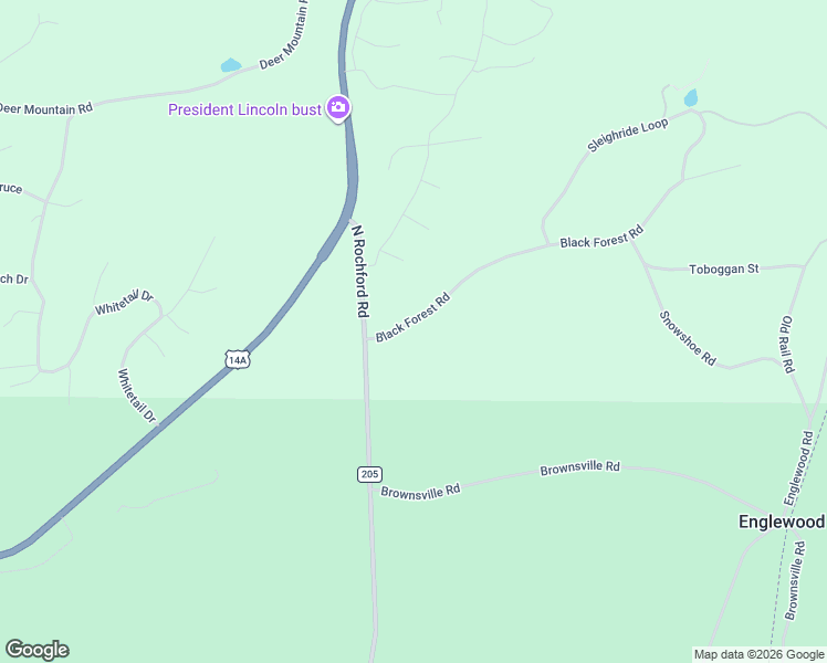 map of restaurants, bars, coffee shops, grocery stores, and more near 11277 Black Forest Road in Lead