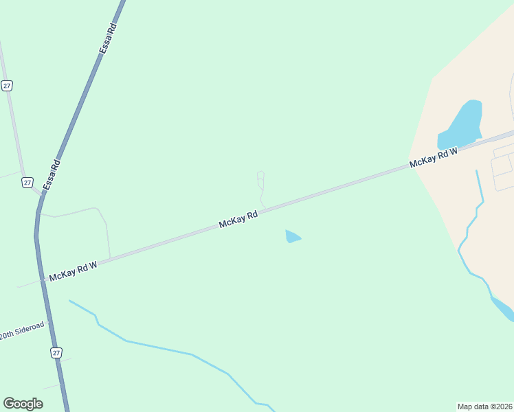 map of restaurants, bars, coffee shops, grocery stores, and more near 356 McKay Road in Innisfil