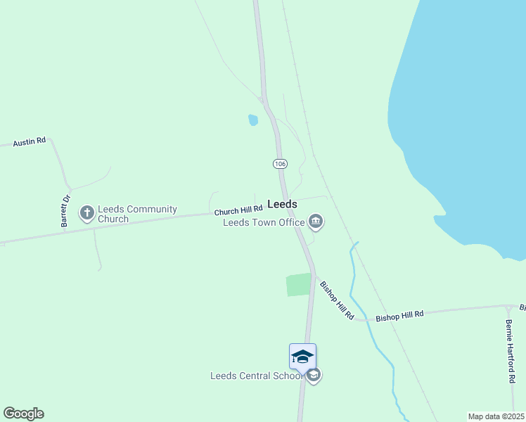map of restaurants, bars, coffee shops, grocery stores, and more near 16 Church Hill Road in Leeds