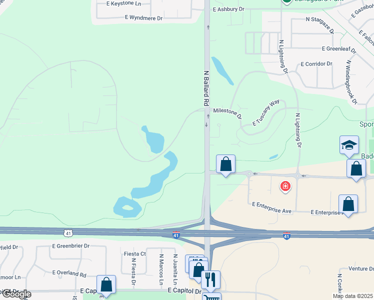 map of restaurants, bars, coffee shops, grocery stores, and more near in Appleton