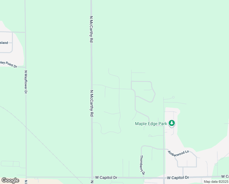 map of restaurants, bars, coffee shops, grocery stores, and more near 4100 North McCarthy Road in Appleton