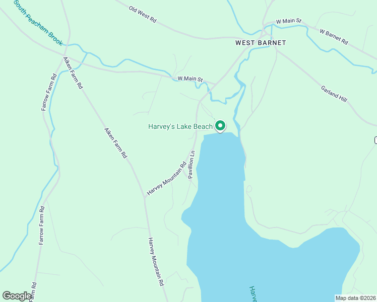 map of restaurants, bars, coffee shops, grocery stores, and more near 318 Harvey Mountain Road in Barnet