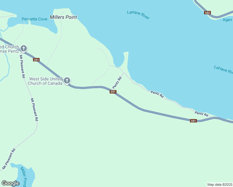 2810 Nova Scotia 331, Lunenburg District NS Walk Score