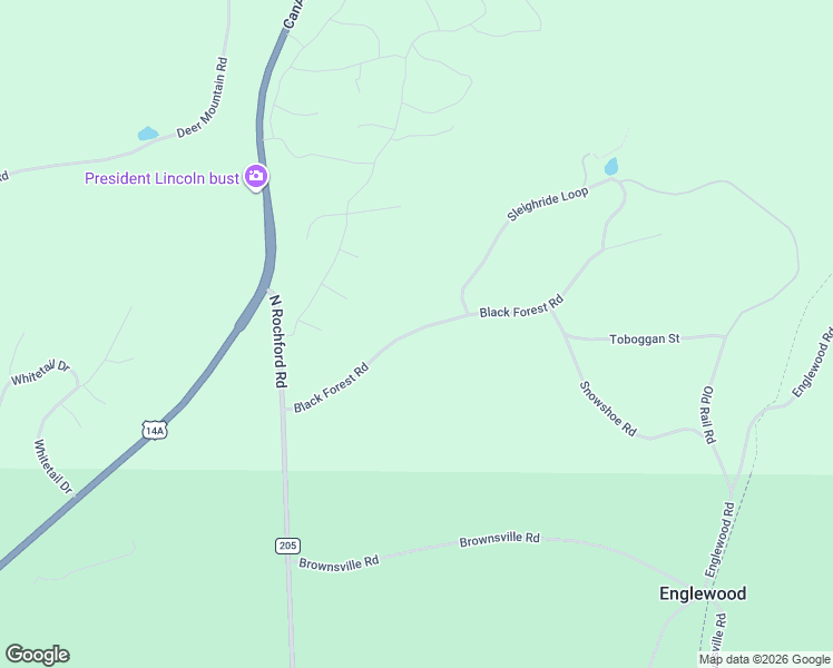 map of restaurants, bars, coffee shops, grocery stores, and more near 11297 Black Forest Road in Lead