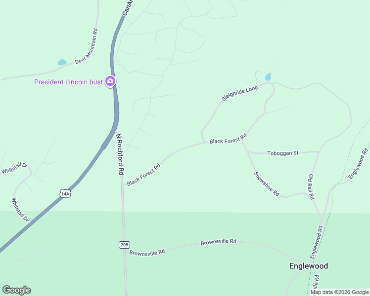 map of restaurants, bars, coffee shops, grocery stores, and more near 11297 Black Forest Road in Lead