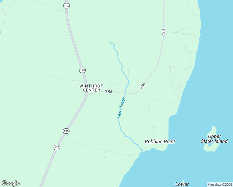 map of restaurants, bars, coffee shops, grocery stores, and more near 300 South Road in Winthrop