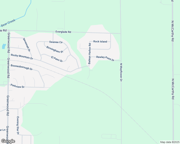 map of restaurants, bars, coffee shops, grocery stores, and more near N1762 Baileys Harbor Road in Greenville