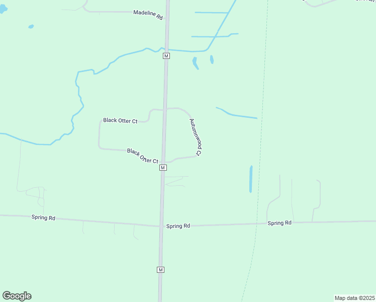 map of restaurants, bars, coffee shops, grocery stores, and more near N1808 Autumnwood Court in Hortonville