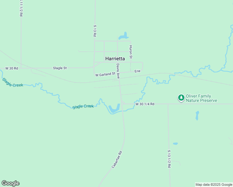 map of restaurants, bars, coffee shops, grocery stores, and more near 101-299 West Ashley Avenue in Harrietta