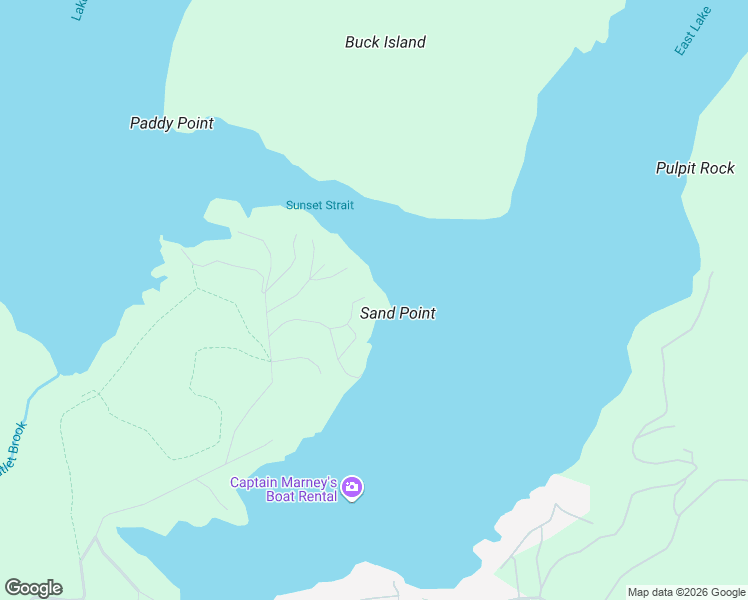 map of restaurants, bars, coffee shops, grocery stores, and more near 25 Roland Way in Lake Placid