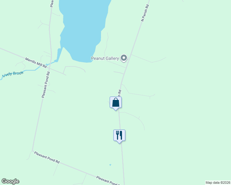 map of restaurants, bars, coffee shops, grocery stores, and more near 528 Maine 117 in Turner