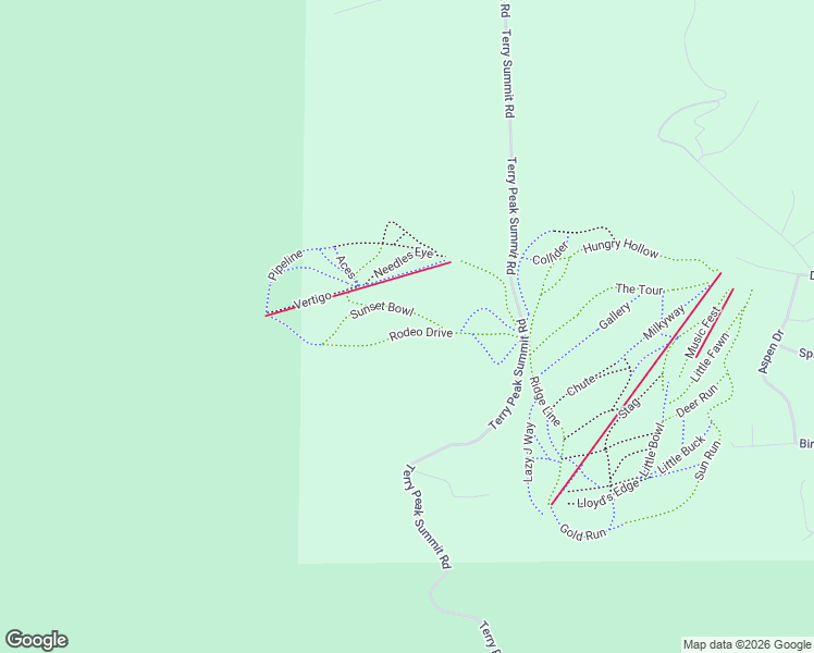 map of restaurants, bars, coffee shops, grocery stores, and more near 11187 Deer Mountain Road in Lead