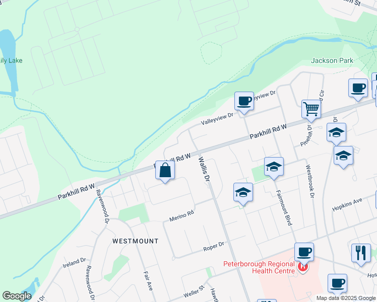 974 Parkhill Road West, Peterborough ON Walk Score